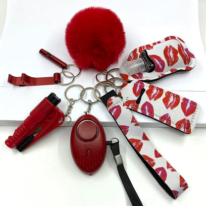 Porte-clés de survie pour femme, modèles au choix