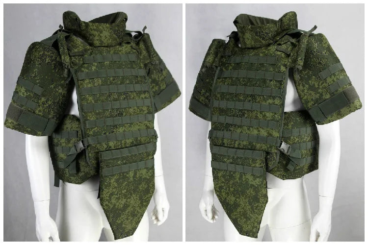 Gilet Tactique Réplique Russe 6B45 EMR – Camouflage Protection Épaules CS & Outdoor