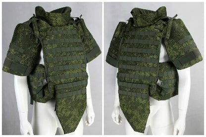 Gilet Tactique Réplique Russe 6B45 EMR – Camouflage Protection Épaules CS & Outdoor