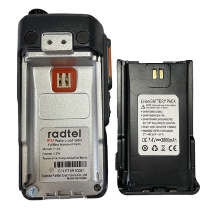 Talkie-Walkie Radtel IP68 – Radio Amateur Full Band 136-629 MHz, 199 Canaux, NOAA, Waterproof - BLACKBEARD OUTDOOR INDUSTRIES
