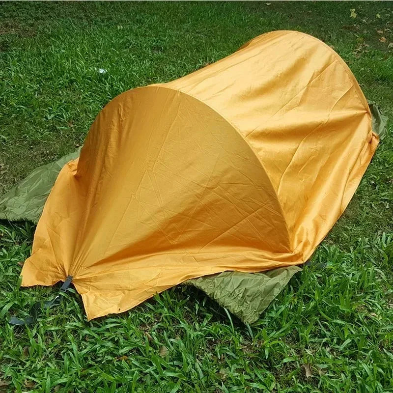 Hamac Tente Double Pâle Anti-Moustiques Imperméable – Nylon 70D, Charge 200 kg | Camping, Randonnée, Bivouac | 5 Coloris