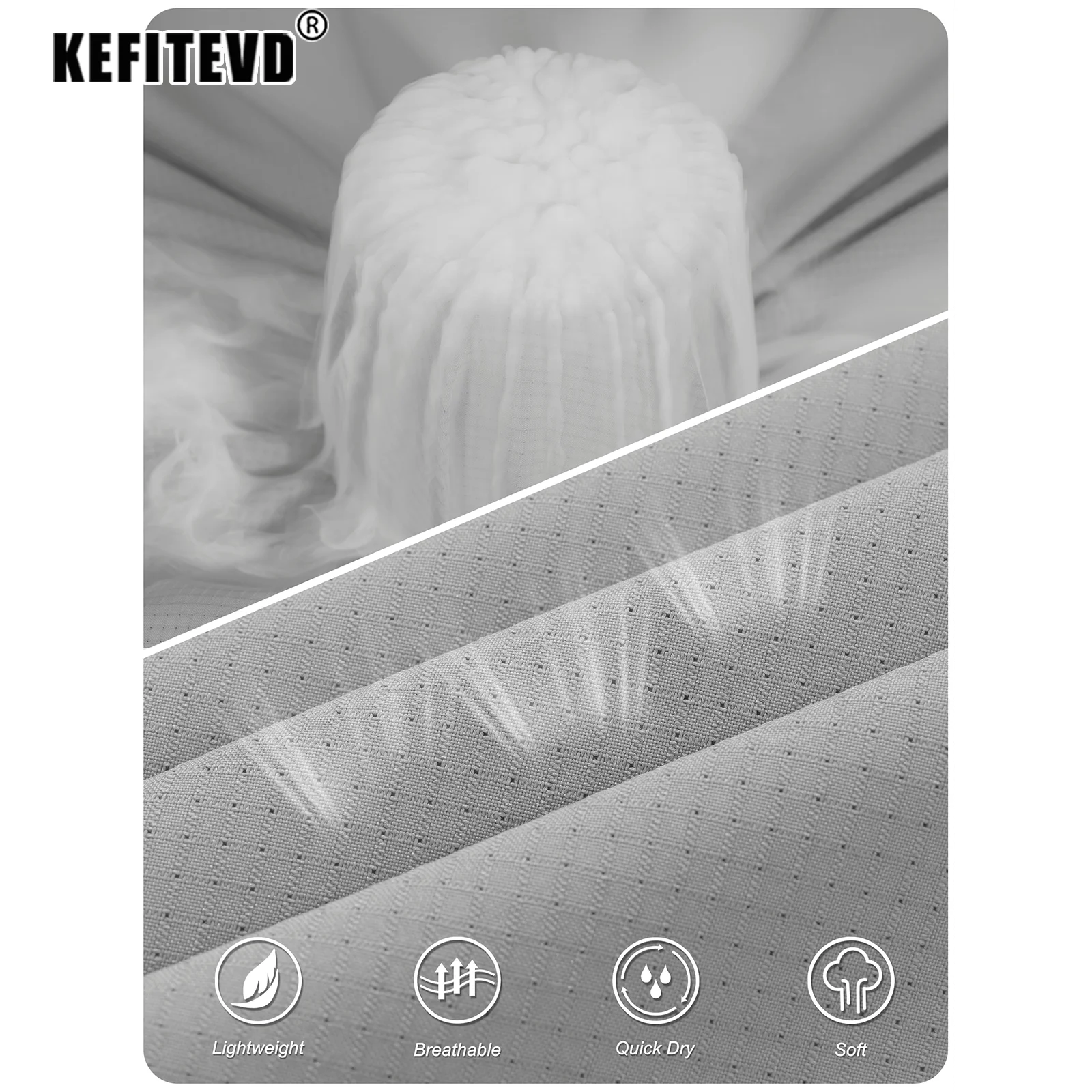 Chemise Femme de Randonnée KEFITEVD – Séchage Rapide, Respirante & Anti-UV – Manches Longues Modulables - BLACKBEARD OUTDOOR INDUSTRIES