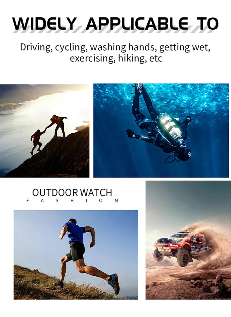 SANDA 2183 – Montre Électronique Homme - BLACKBEARD OUTDOOR INDUSTRIES