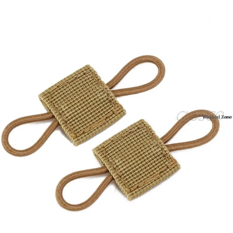 Lot de 2 Attaches Tactiques MOLLE – Fixation Élastique pour Câbles, Antennes, PTT et Accessoires - BLACKBEARD OUTDOOR INDUSTRIES