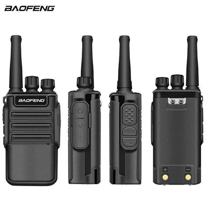 Talkie-Walkie Mini Baofeng BF-V8A 5W – Étanche IP67, Charge USB-C, Portée 5 km