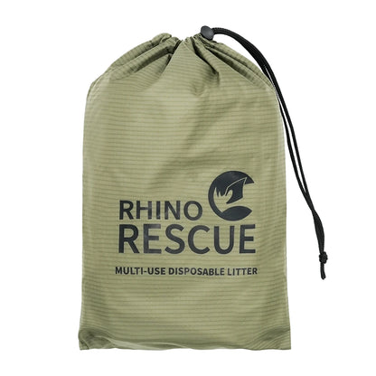 Brancard d’Urgence Jetable RHINO RESCUE – Nylon 230T, 300 kg, Pliable