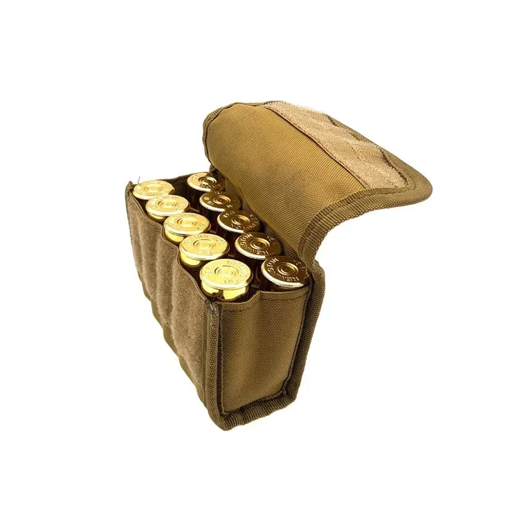 Pochette MOLLE pour Cartouches de Chasse - Porte-munitions 10 Rounds pour Calibre 12/20 BLACKBEARD OUTDOOR INDUSTRIES