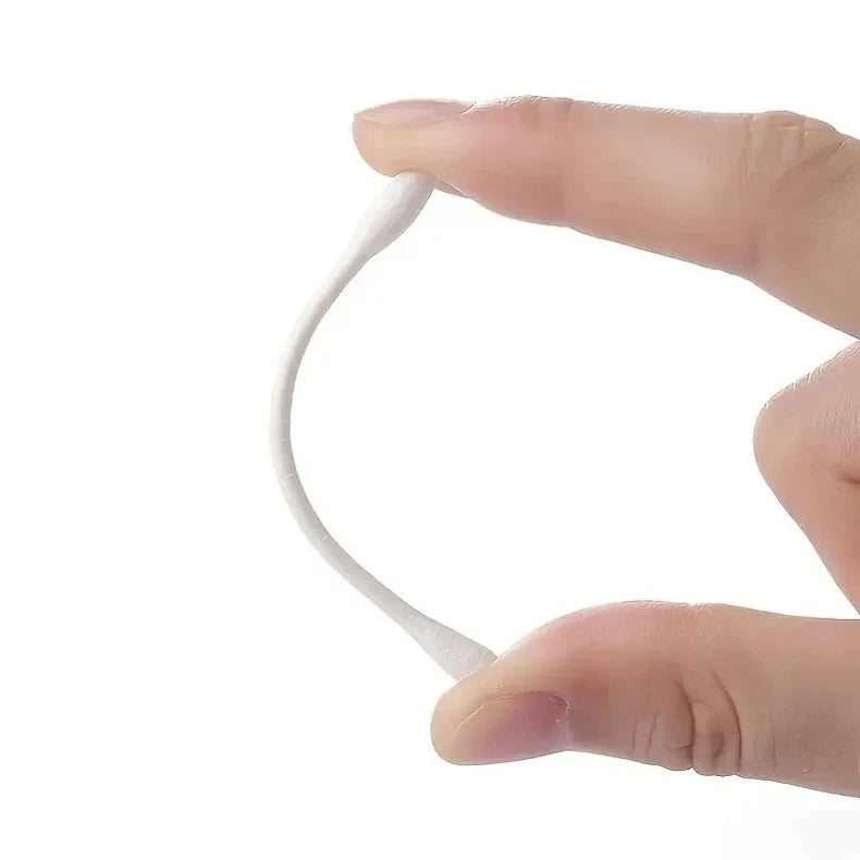 100 Coton-Tiges Individuellement Emballés – Double Embout – Hygiéniques, Jetables, Portables - BLACKBEARD OUTDOOR INDUSTRIES