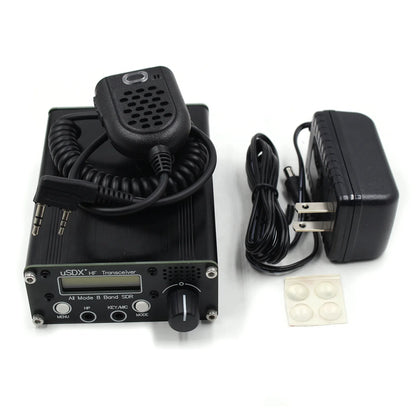 Émetteur-Récepteur SDR QRP USDX+ 3-5W – 8 Bandes HF, SSB/CW, Batterie 4000 mAh, Radio Amateur Portable