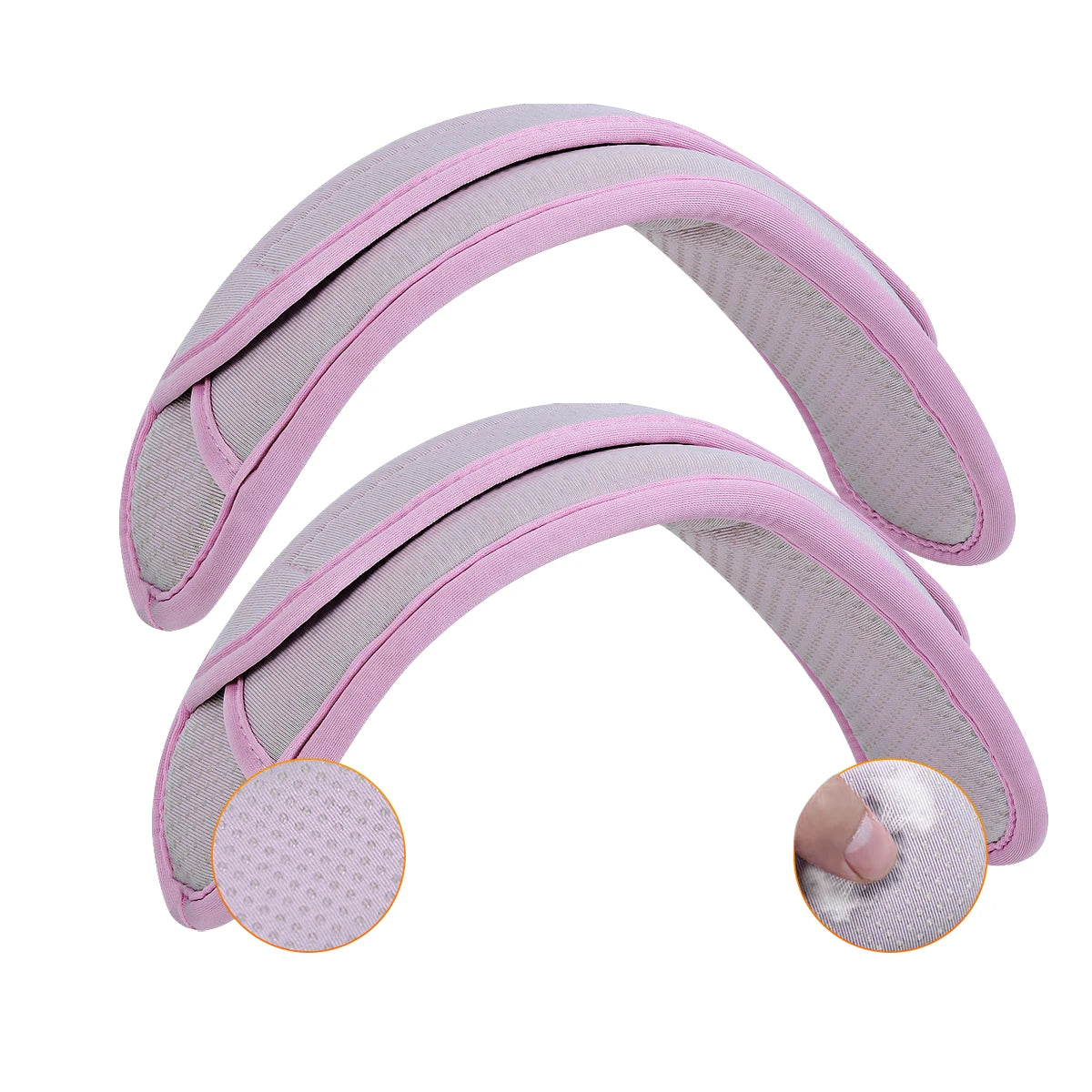 Lot de 2 Coussinets d'Épaule Universels Antidérapants – Épaulières Épaisses pour Sac à Dos, Sacs à Bandoulière, Sangles de Guitare, Sacs Ordinateur, etc. - BLACKBEARD OUTDOOR INDUSTRIES