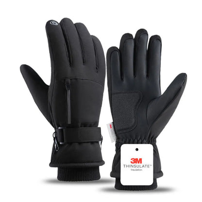 Gants Hiver Chauds GTUBIKE – Vélo Ski Randonnée Tactile Imperméable
