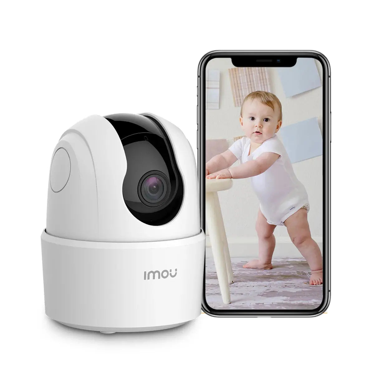 IMOU Ranger 2C 2MP – Caméra de Surveillance WiFi Intérieure à 360° | Babyphone | Détection Humaine | Audio Bidirectionnel | Vision Nocturne Ma boutique
