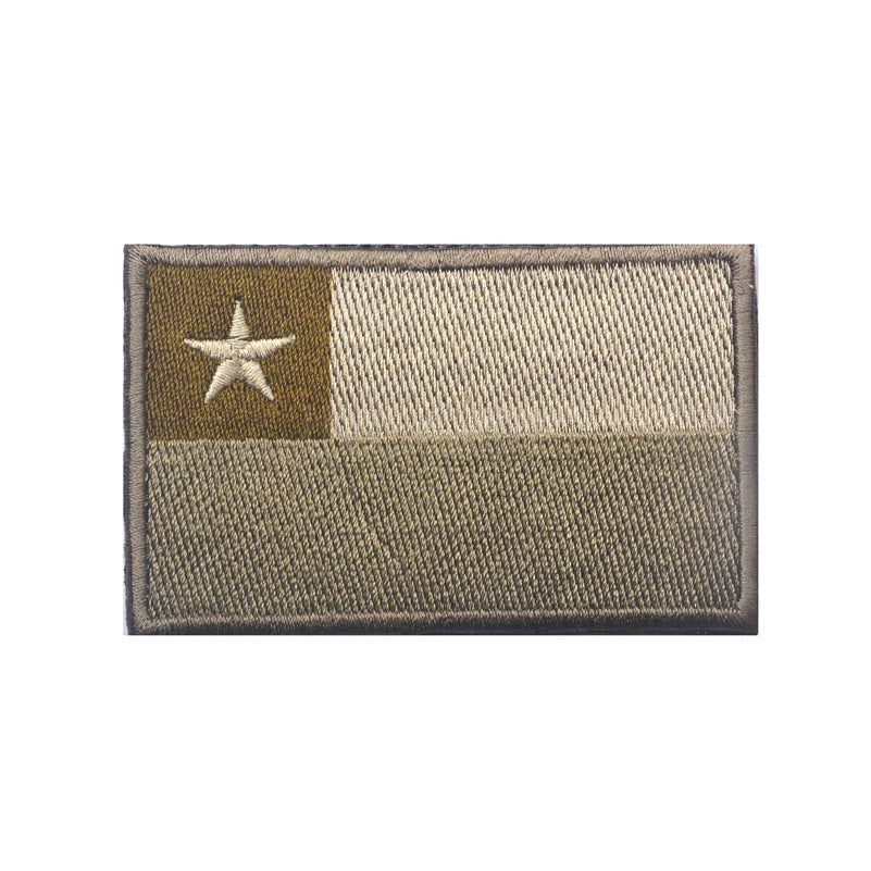 Patch Drapeaux Brodés Amérique et Caraïbes – 8×5 cm avec Velcro - BLACKBEARD OUTDOOR INDUSTRIES