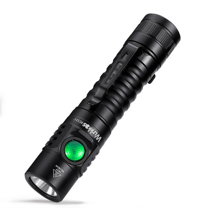 Wurkkos FC11C – Lampe Torche EDC 18650 Nichia 519A, 1200 lm, IP68, Rechargeable USB-C, Queue Magnétique