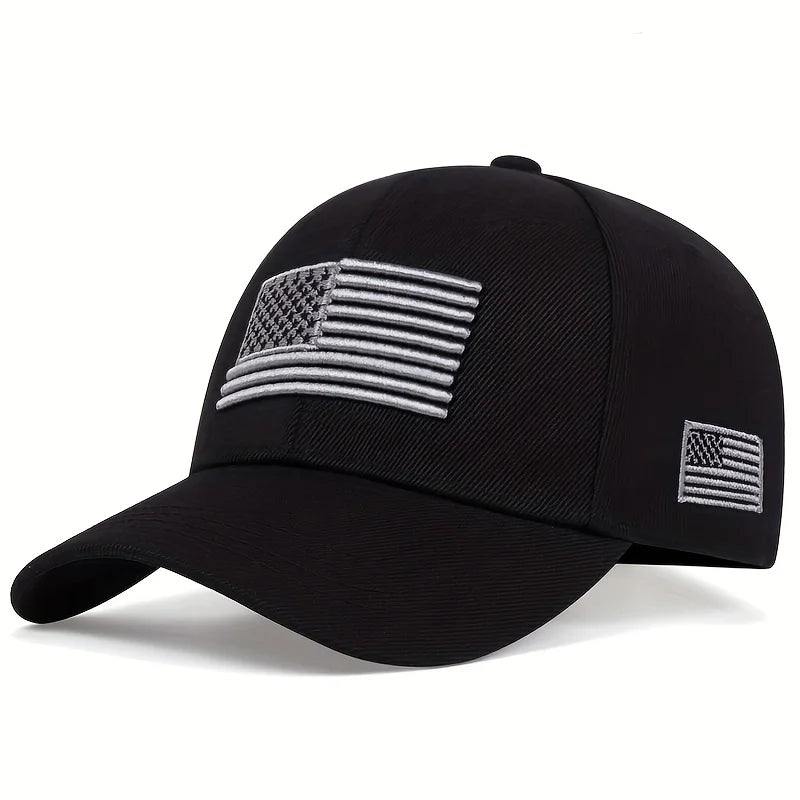Casquette Baseball Drapeau Américain – Snapback Unisexe Style USA | MT139 - BLACKBEARD OUTDOOR INDUSTRIES