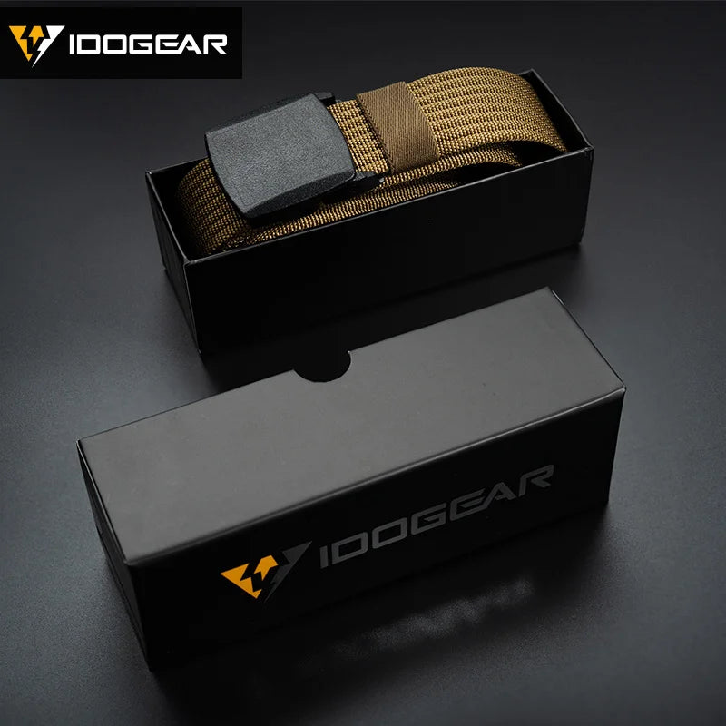 Ceinture tactique IDOGEAR 3436 nylon légère YKK - BLACKBEARD OUTDOOR INDUSTRIES