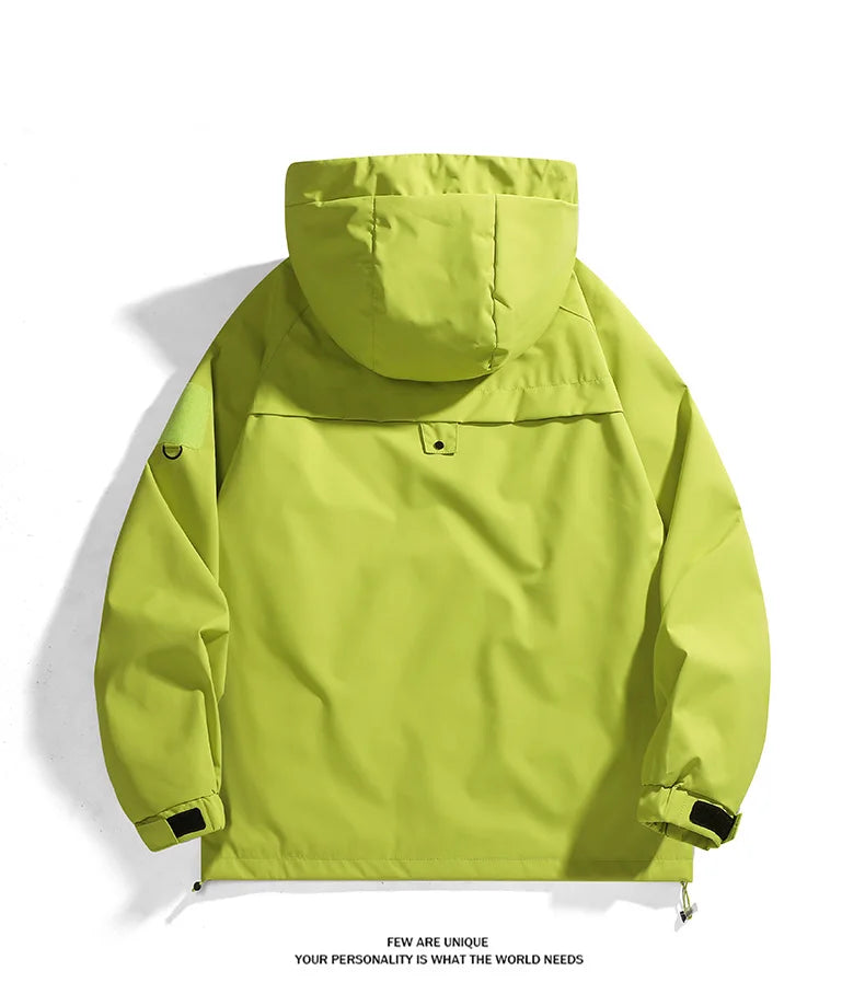 Veste Imperméable Unisexe CHRLCK – Coupe-Vent Respirante et Séchage Rapide pour Randonnée, Pêche et Camping - BLACKBEARD OUTDOOR INDUSTRIES