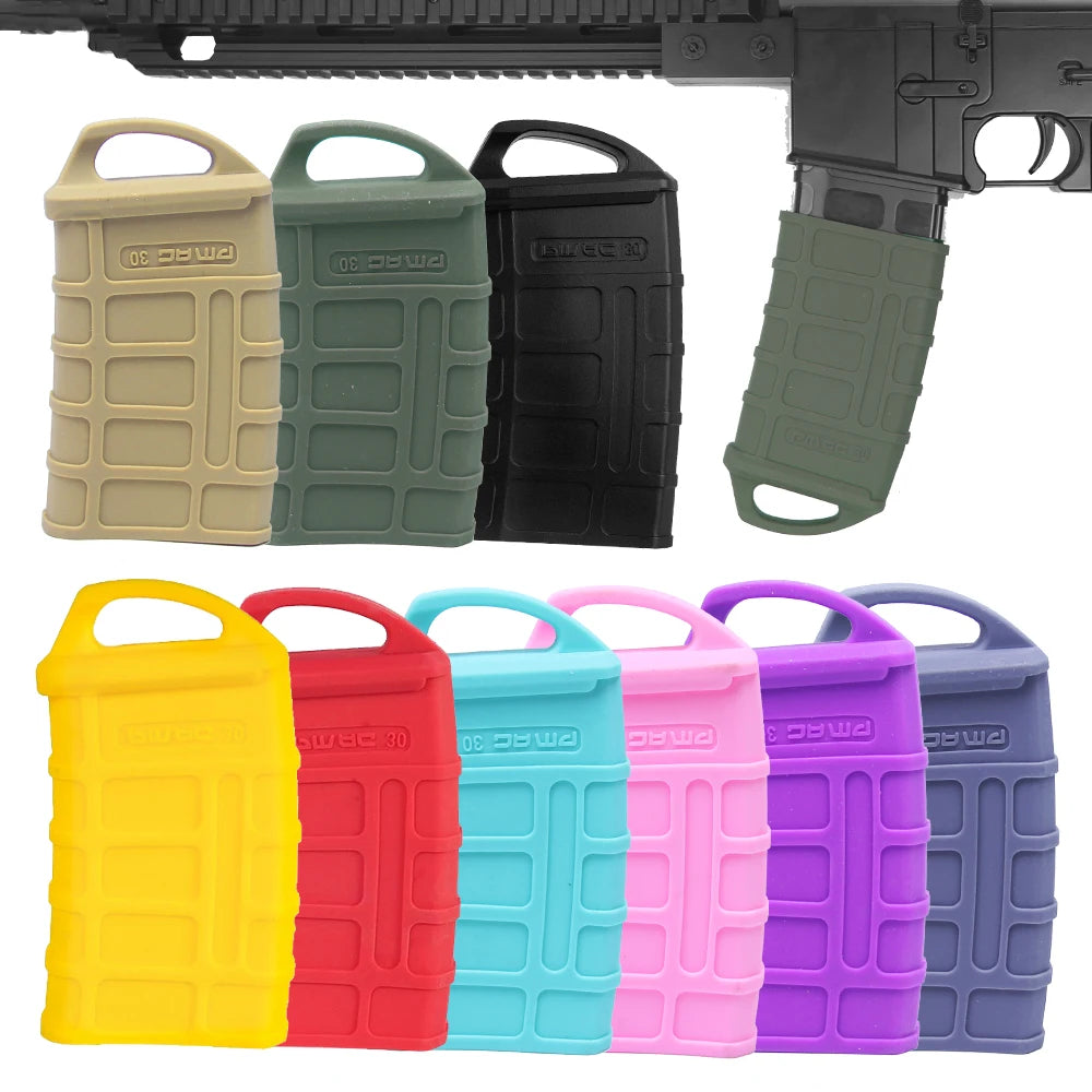 Couvre-Chargeur Tactique Caoutchouc – M4/M16 .223/5.56mm – Airsoft & Tir