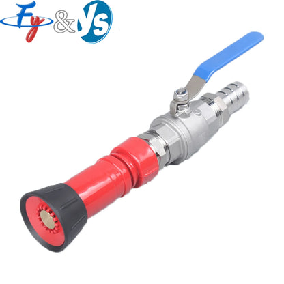 Lance d’Incendie Tête de RIA Haute Pression – Jet Plein / Brouillard, 1", 1,5" ou 2", Rouge