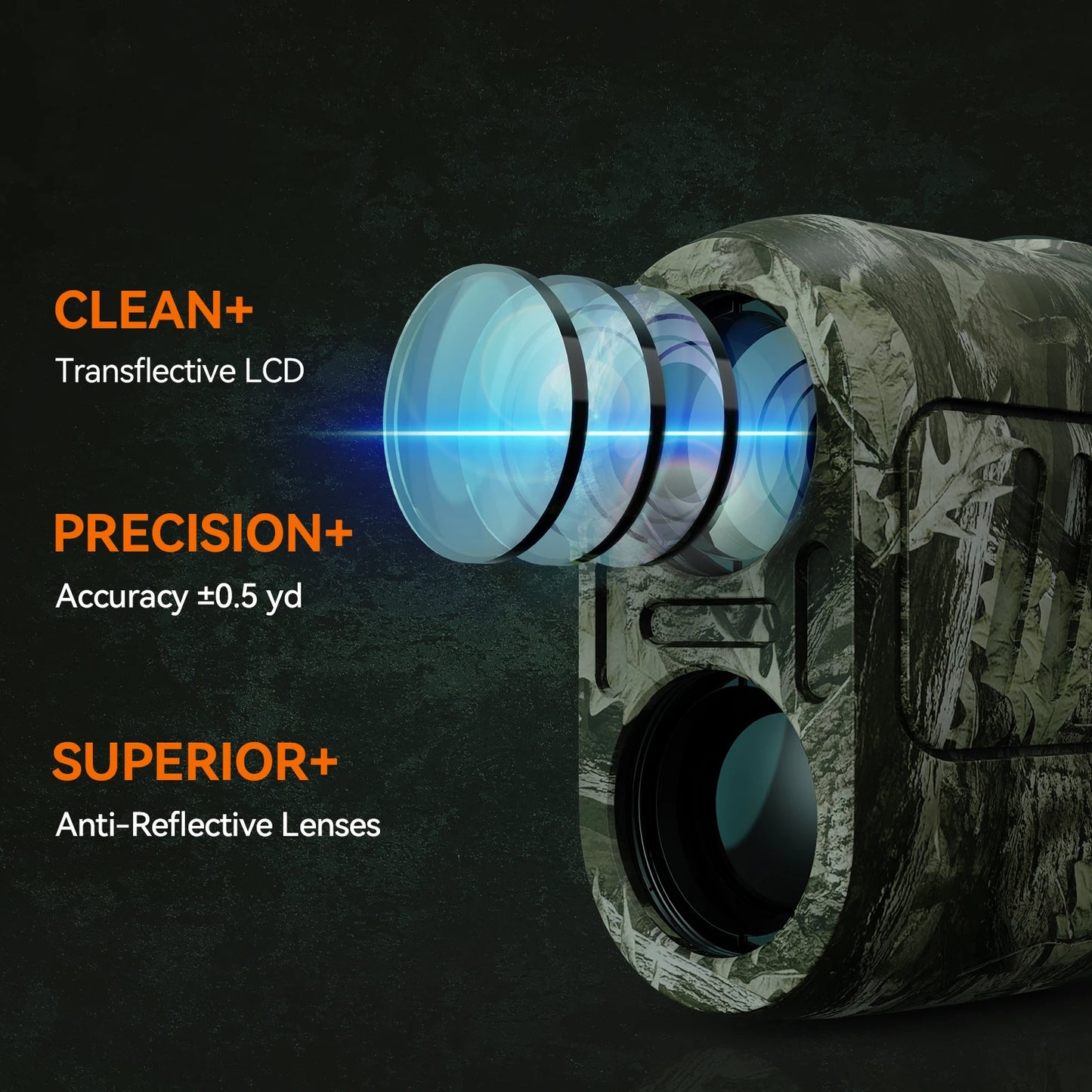 Télémètre Laser MiLESEEY PF2E 600m Haute Précision