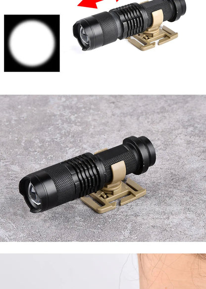 Sac à Dos Tactique avec Système MOLLE WADSN – Gilet de Combat avec Fixation pour Lampe Torche LED, Éclairage Haute Luminosité pour Randonnée et Activités Outdoor BLACKBEARD OUTDOOR INDUSTRIES