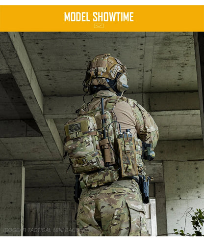 Sac d’Hydratation Tactique Mini – IDOGEAR MOLLE 500D Nylon - BLACKBEARD OUTDOOR INDUSTRIES