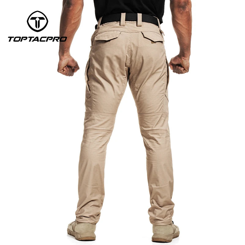Pantalon tactique TOPTACPRO stretch ripstop déperlant multi-poches - BLACKBEARD OUTDOOR INDUSTRIES