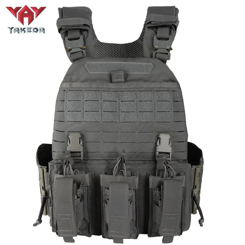 Gilet tactique MOLLE à dégagement rapide en nylon