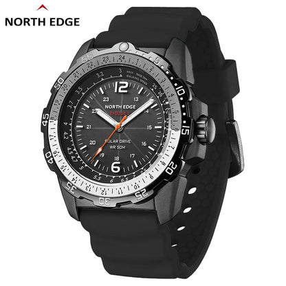 NORTH EDGE EVOQUE2 – Montre Solaire Sport pour Homme - BLACKBEARD OUTDOOR INDUSTRIES