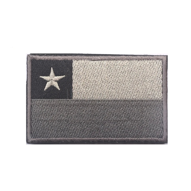 Patch Drapeaux Brodés Amérique et Caraïbes – 8×5 cm avec Velcro - BLACKBEARD OUTDOOR INDUSTRIES