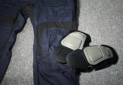 Costume Tactique Tom Plus GEN3 G3 Bleu Foncé – Ensemble Chemise à Manches Longues + Pantalon Long - BLACKBEARD OUTDOOR INDUSTRIES