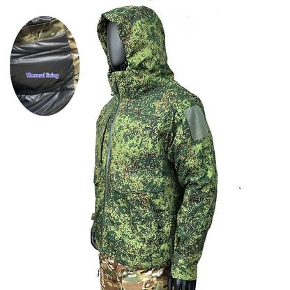 Veste M65 Tactique Chauffante pour Homme – Hiver, Coupe-Vent, Imperméable, Camouflage - BLACKBEARD OUTDOOR INDUSTRIES