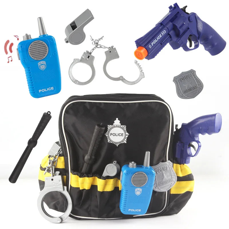 Kit Costumes Métiers Enfant 3-8 Ans – Déguisements Policier, Pompier, Médecin, Ingénieur - BLACKBEARD OUTDOOR INDUSTRIES