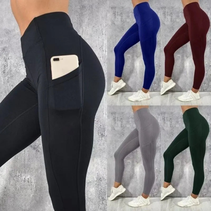 Legging de Yoga Femme Grande Taille avec Poches - BLACKBEARD OUTDOOR INDUSTRIES