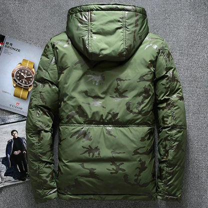 Doudoune Homme Hiver — Canard Blanc 90% | Capuche Amovible, Grande Taille M à 4XL - BLACKBEARD OUTDOOR INDUSTRIES