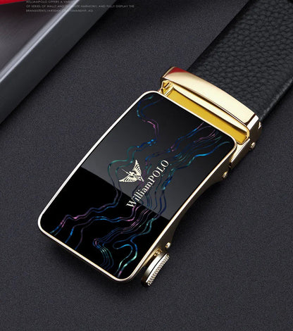 Ceinture en Cuir de Vachette Business WILLIAMPOLO Ma boutique