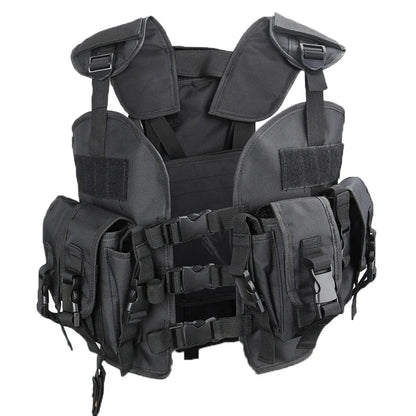 Gilet Tactique RUIN HAWK pour Hommes - Protection Airsoft et Paintball avec Sac d'Eau Camouflage - BLACKBEARD OUTDOOR INDUSTRIES
