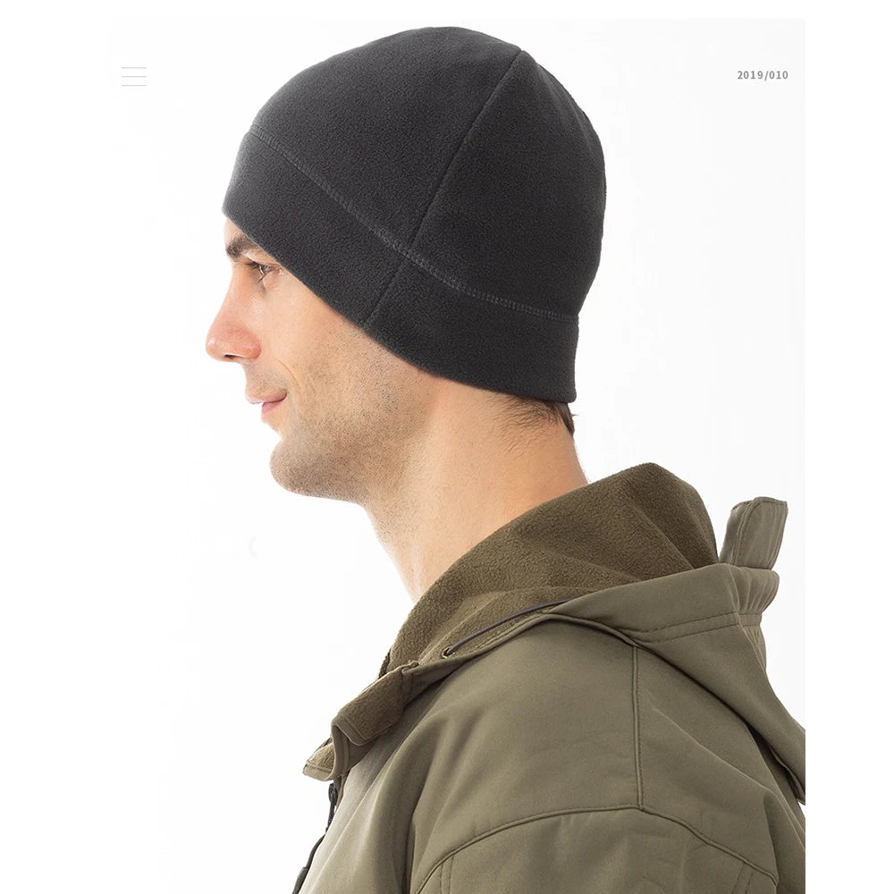 Bonnet d’Hiver Tactique en Polaire – Unisexe, Chaud, Coupe-Vent – Pour Sport, Randonnée, Cyclisme, Pêche, Chasse, Militaire - BLACKBEARD OUTDOOR INDUSTRIES