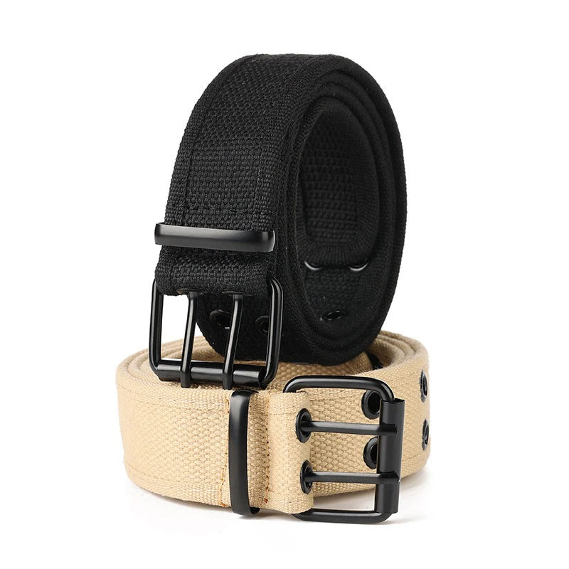 Ceinture Tactique en Toile 4CM pour Homme – Ceinture Militaire pour Travail, Jeans et Tenue Quotidienne - BLACKBEARD OUTDOOR INDUSTRIES