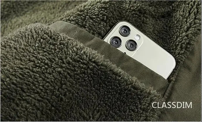 Veste Bomber Homme Hiver Chaude Parka Courte | Doublure Polaire | Coupe Slim | Taille jusqu’au 5XL - BLACKBEARD OUTDOOR INDUSTRIES