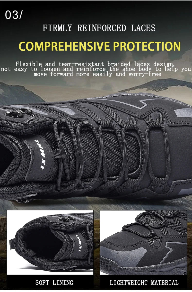 Chaussures de Randonnée Unisexe Antidérapantes Hautes - BLACKBEARD OUTDOOR INDUSTRIES