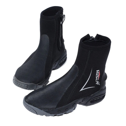 Bottes de Plongée Néoprène 5MM HISEA – Montantes, Imperméables, Antidérapantes | Surf, Scuba, Snorkeling | EU 36-45