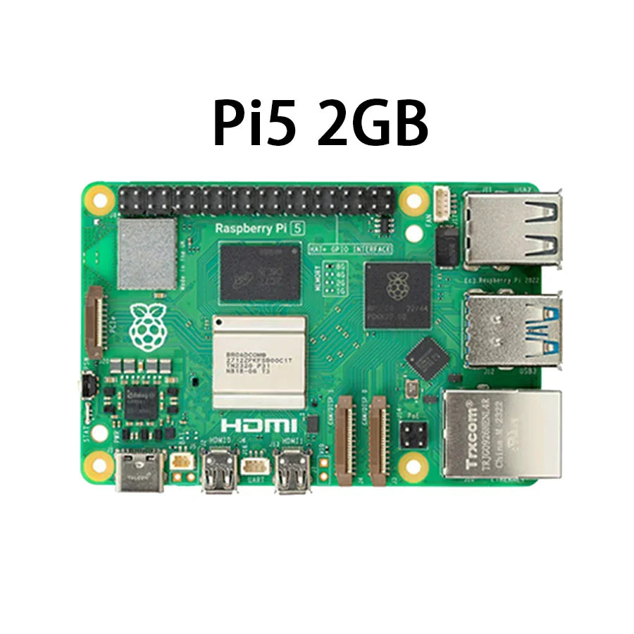 Carte officielle Raspberry Pi 5 – Processeur Cortex-A76 | Linux | RAM 2Go / 4Go / 8Go | Programmation Python | PCIe | Ethernet Gigabit | USB 3.0 Ma boutique