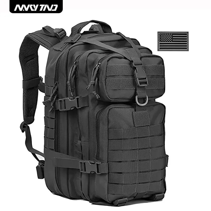 Sac à Dos Tactique 3 Jours – 38/45L | Imperméable, Résistant, Molle | Randonnée, Militaire, Survie - BLACKBEARD OUTDOOR INDUSTRIES