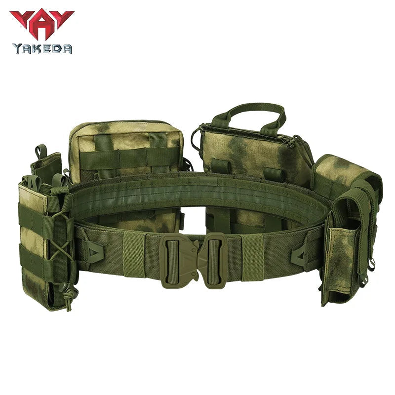 Ceinturon de Combat YAKEDA MOLLE avec Poches 8 en 1 Ma boutique