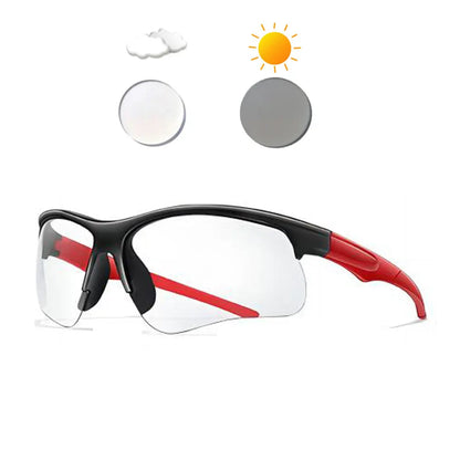 OMEKOL Lunettes Photochromiques Cyclisme – VTT, Running & Outdoor