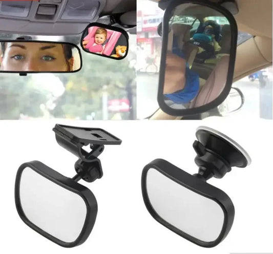 Miroir Voiture 2-en-1 pour Enfants – Rétroviseur de Surveillance Bébé Siège Arrière - BLACKBEARD OUTDOOR INDUSTRIES