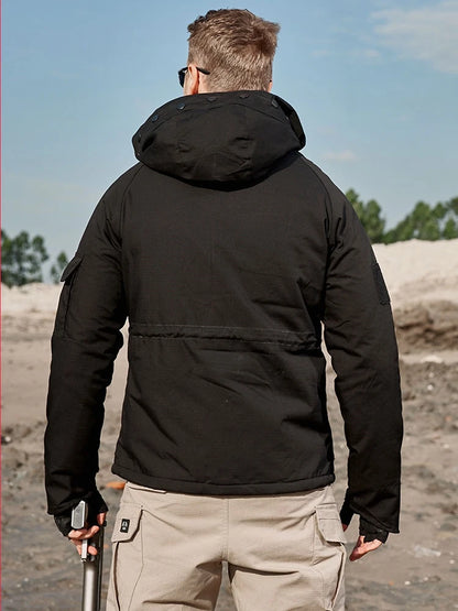 Veste tactique homme 3 en 1 imperméable avec polaire amovible