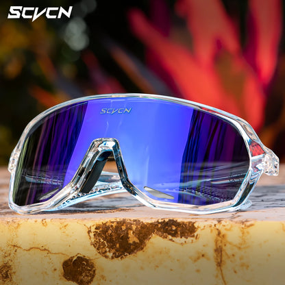Lunettes de Vélo SCVCN UV400 - Lunettes de Sport pour Homme et Femme, Protection UV - BLACKBEARD OUTDOOR INDUSTRIES