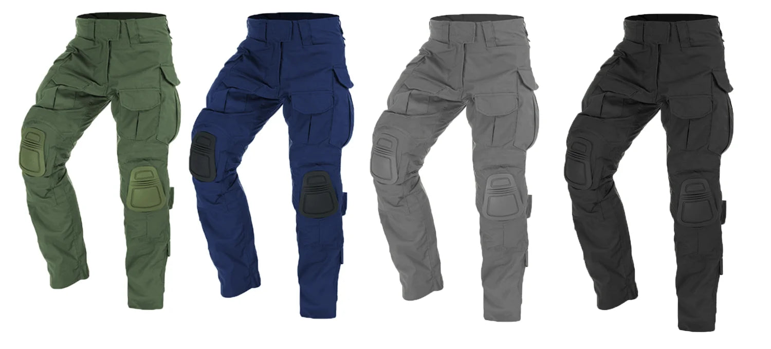 Pantalon de Combat Militaire avec Genouillères - Camouflage Multicam CP | Tactique, Travail et Chasse BLACKBEARD OUTDOOR INDUSTRIES